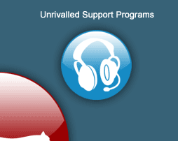 Our unrivalled support programs