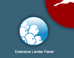 Our extensive panel of lenders